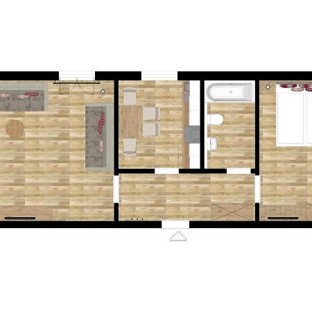Ferienhaus Rosa 2 & 5 福森 外观 照片
