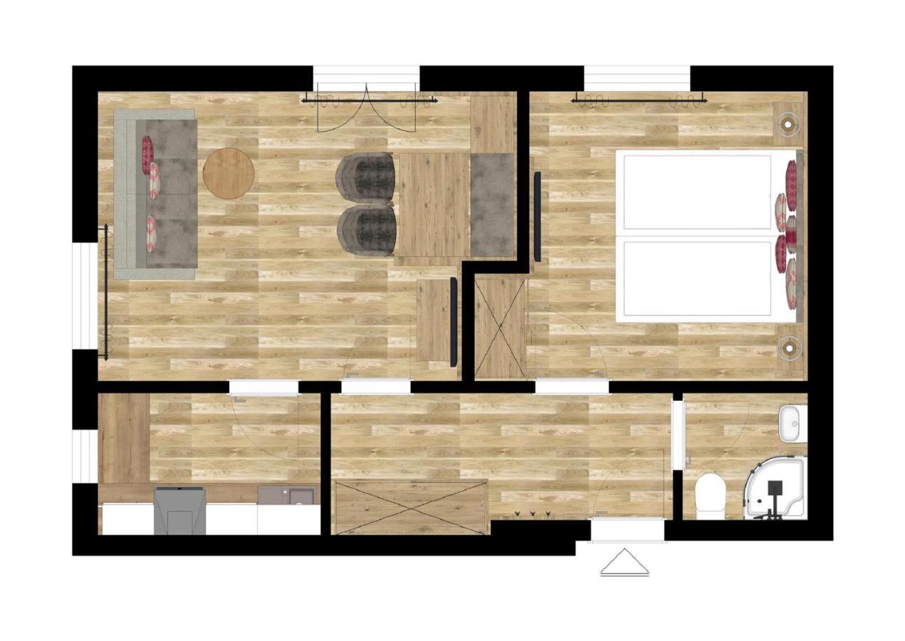 Ferienhaus Rosa 2 & 5 福森 外观 照片
